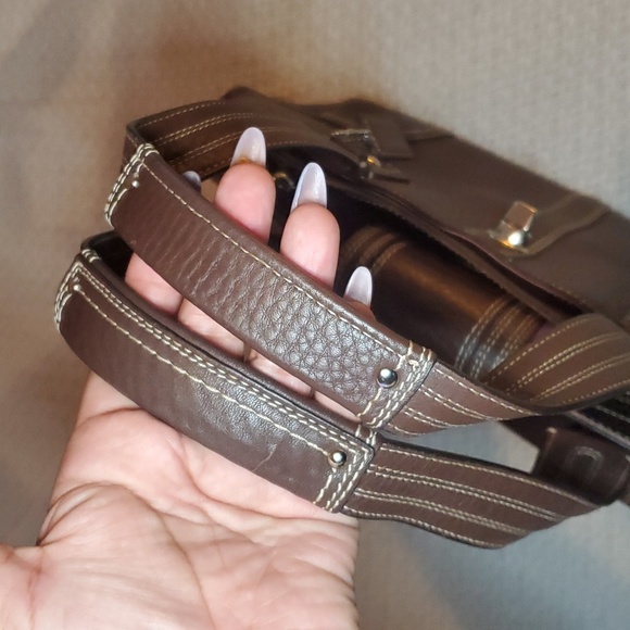 Coach Brown Satchel Bag - Picture 8 of 8